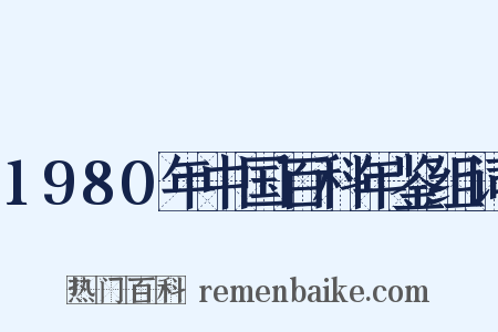 1980年中国百科年鉴组词是什么意思的图片